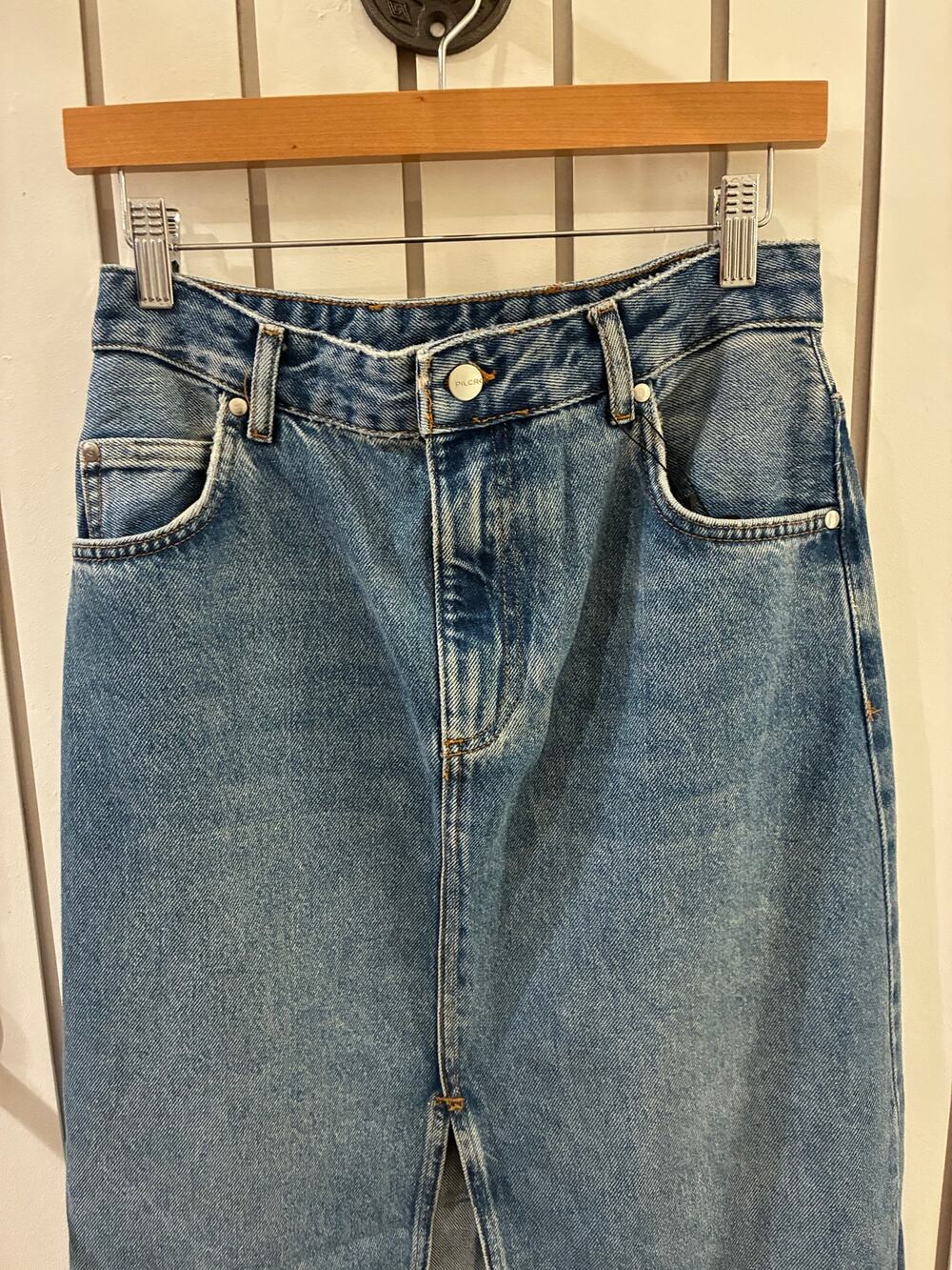 Anthropologie Pilcro Denim Maxi Skirt Multiple Sizes
